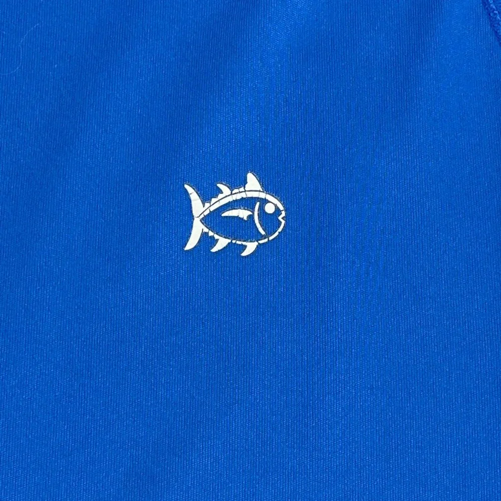 Southern Tide Tide to Trail Long-Sleeve Performance Shirt Blue Sz. S - Picture 2 of 5